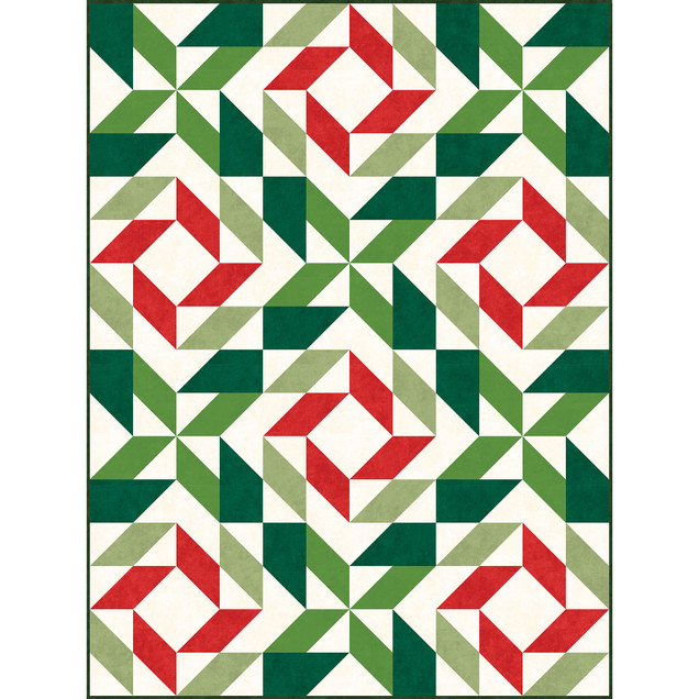 Shadow Play Flannel Easy Street Two Quilt Project Image