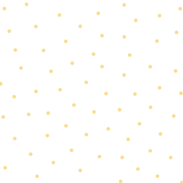 Kimberbell Basics Flannel MASF8210-WS White/Yellow Kimberbell Fabric Image