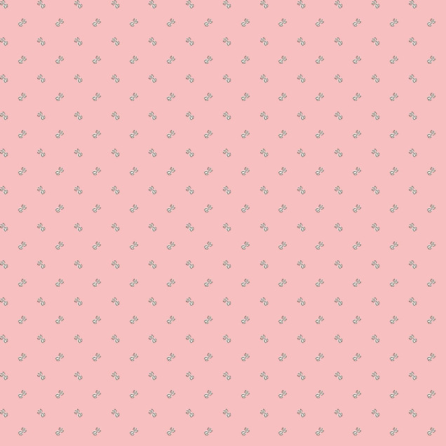 Terrace Blooms MAS10826-P Pink Maywood Studio Fabric Image