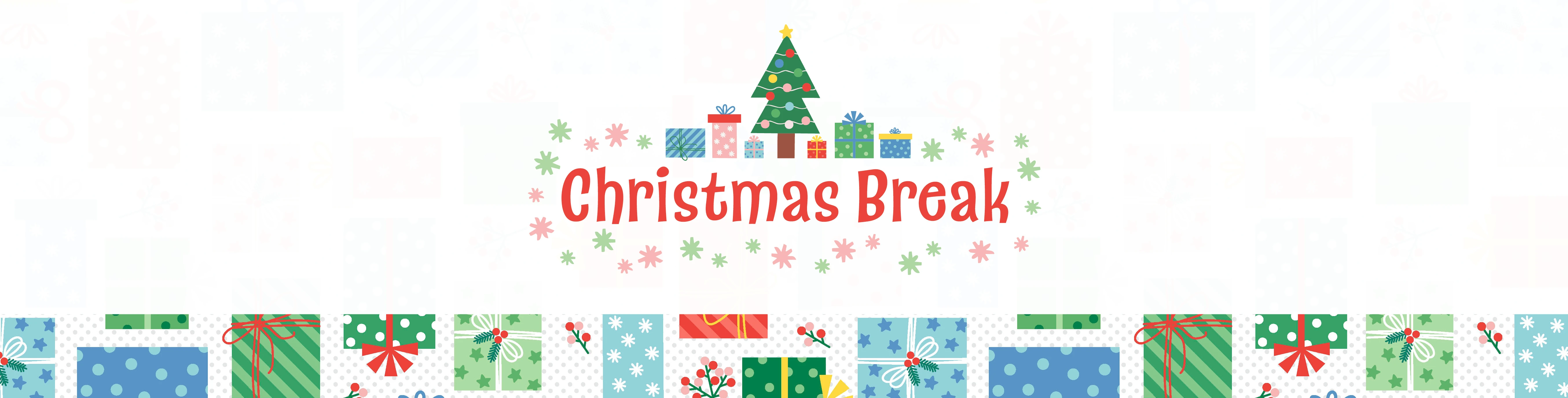 Christmas Break fabric collection image Christmas Break fabric collection image