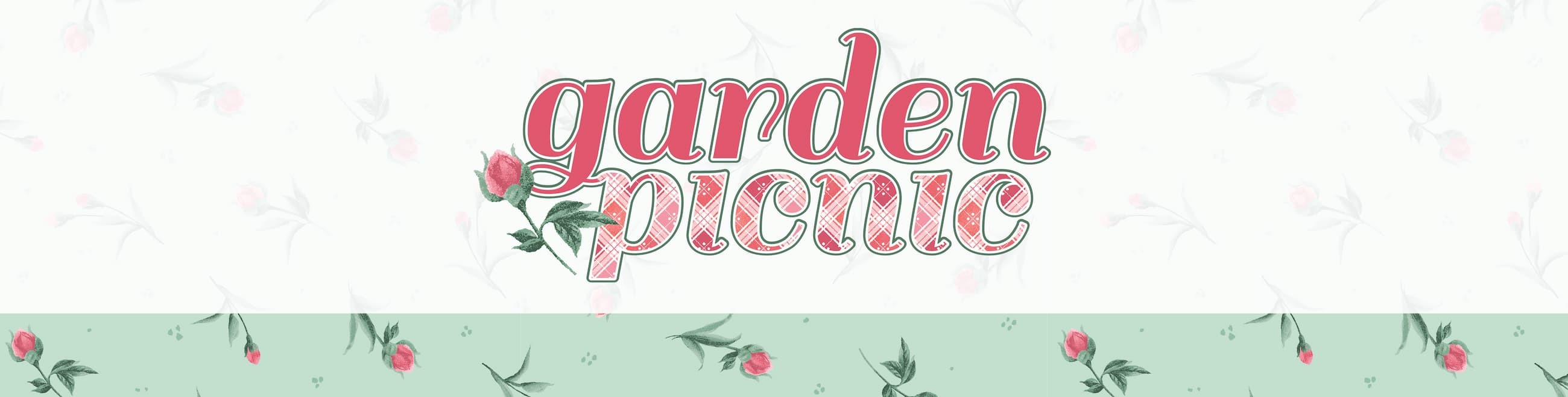 Garden Picnic Collection Banner Garden Picnic Collection Banner