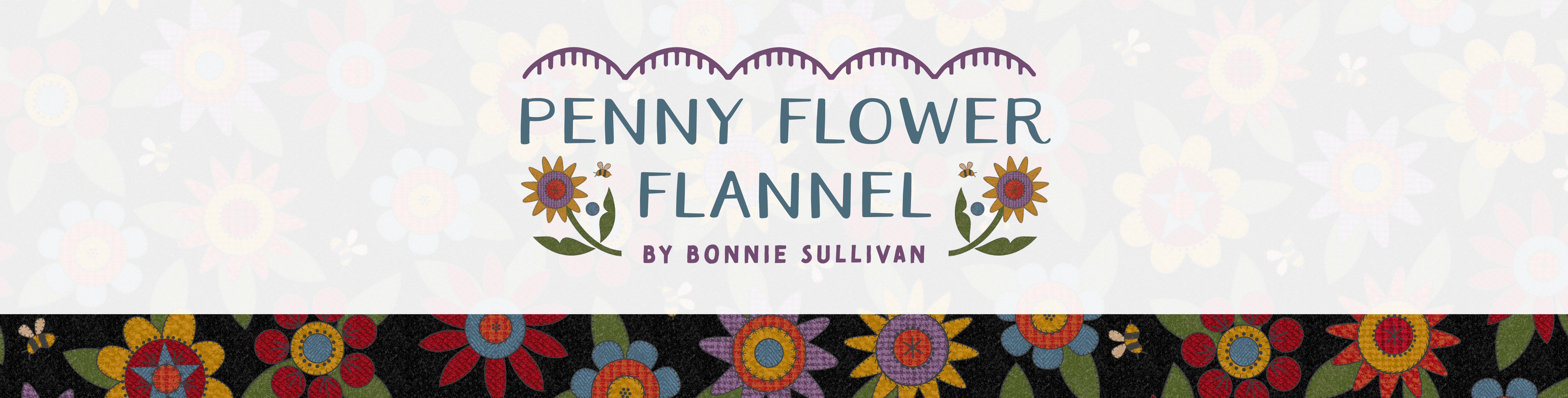 Penny Flower Flannel Maywood Studio Header Image Penny Flower Flannel Maywood Studio Header Image