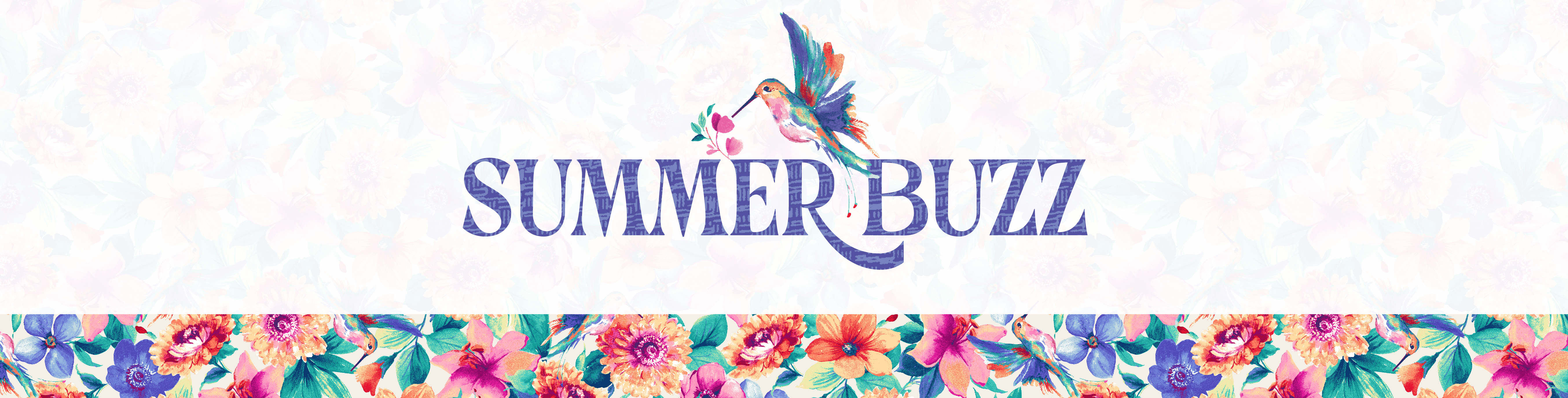 Summer Buzz fabric collection image Summer Buzz fabric collection image