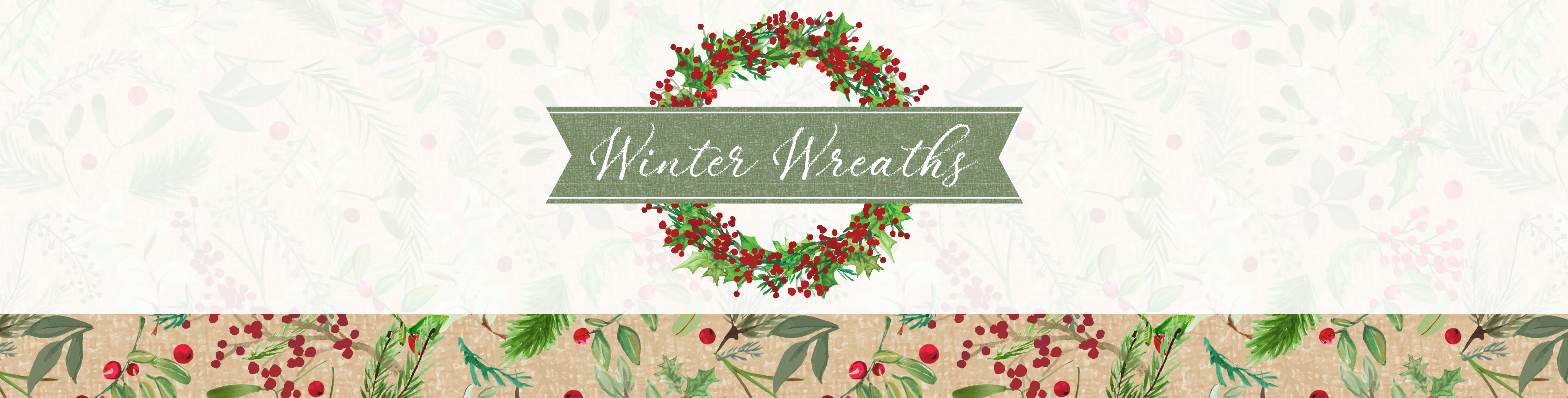 Winter Wreaths Collection Image Winter Wreaths Collection Image