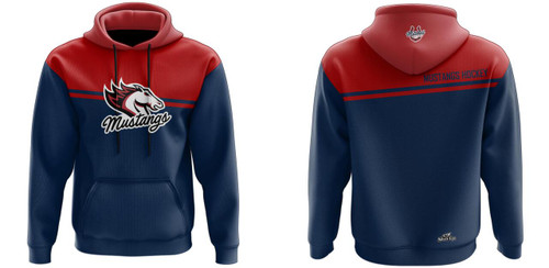 Mitchell Mustangs Sublimated Polyfleece Hoody