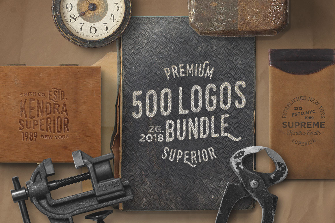 500 Logos Bundle