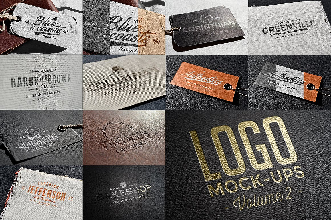 Logo Mock-ups Vol.2