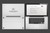 Laptop Folded Business Card Template