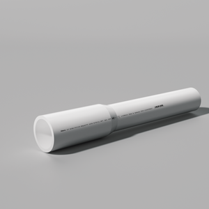 3/4 in. x 20 ft. PVC Schedule 40 DWV Pressure Pipe - Bell End