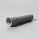 1-1/2 in. x 10 ft. PVC Schedule 40 Gray Conduit Pipe - Bell End