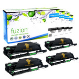 Fuzion Brother DR221CL Drum Units Full Set