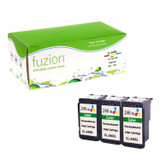 Fuzion Canon CL246XL Remanufactured Infinite Ink Kit (3) - C/M/Y
