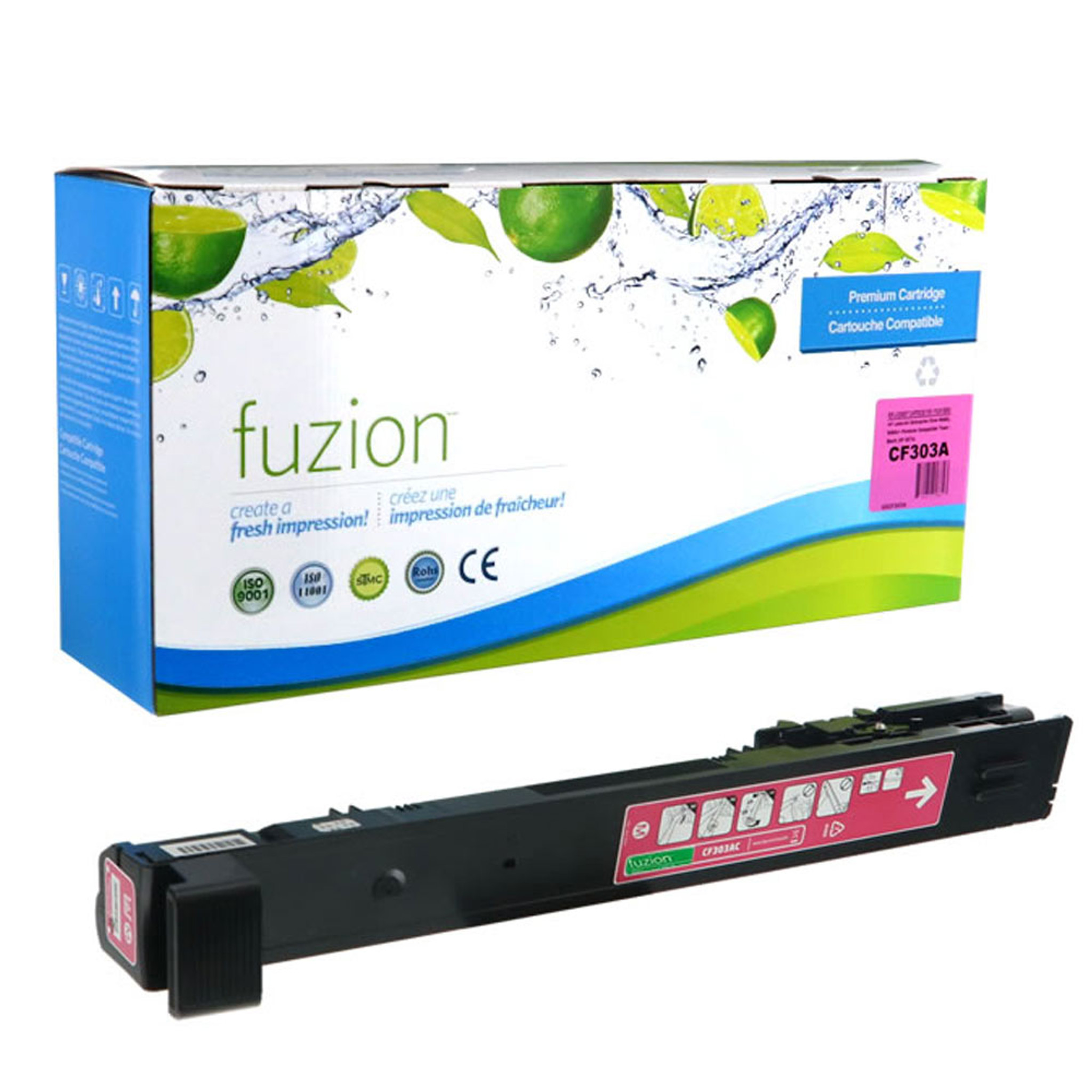Fuzion HP 827A (CF303A) Toner Magenta Remanufactured CartridgeStore
