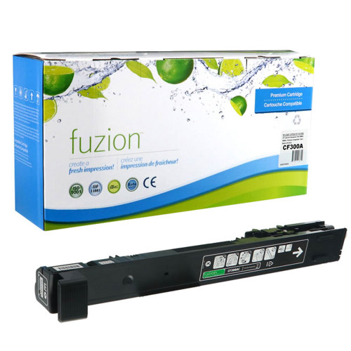Fuzion HP CF300A (827A) Remanufactured Toner - Black