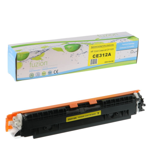 Fuzion HP CE312A (126A) Compatible Toner - Yellow