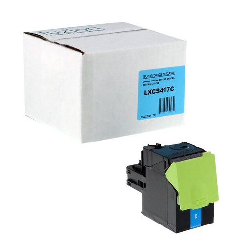 Fuzion Lexmark 71B1HC0 Remanufactured Toner High Yield - Cyan Fuzion Lexmark 71B1HC0 Remanufactured Toner High Yield - Cyan