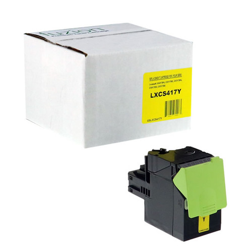 Fuzion Lexmark 71B1HY0 Remanufactured Toner High Yield - Yellow