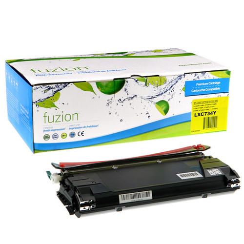 Fuzion Lexmark C734A1YG Toner Cartridge Fuzion Lexmark C734A1YG Toner Cartridge