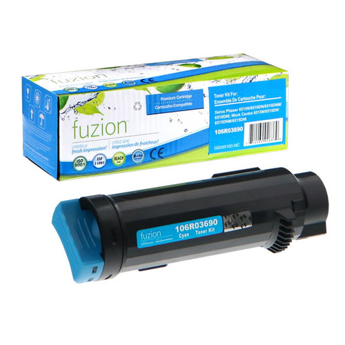 Fuzion Xerox 106R03690 Compatible Toner - Cyan
