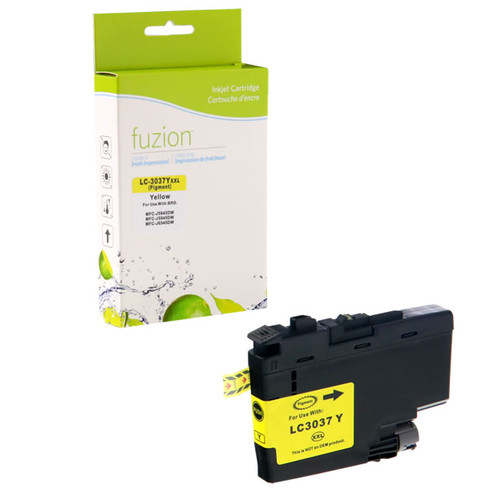 Fuzion Brother LC3037Y Inkjet Cartridge