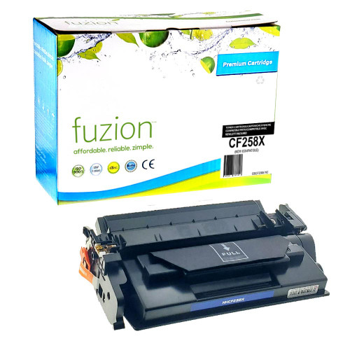 Fuzion HP CF258X Toner Cartridge Fuzion HP CF258X Toner Cartridge