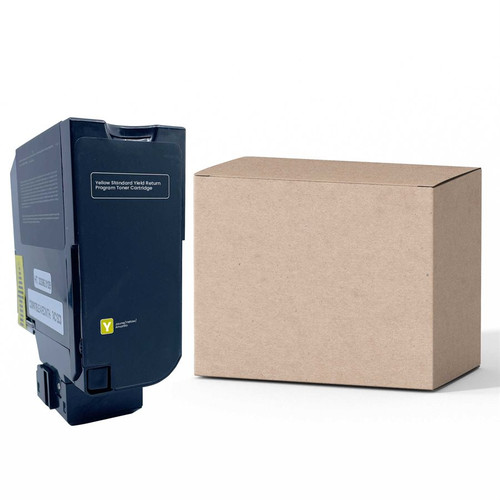 Lexmark 74C1SY0 Compatible Premium Tone Yellow