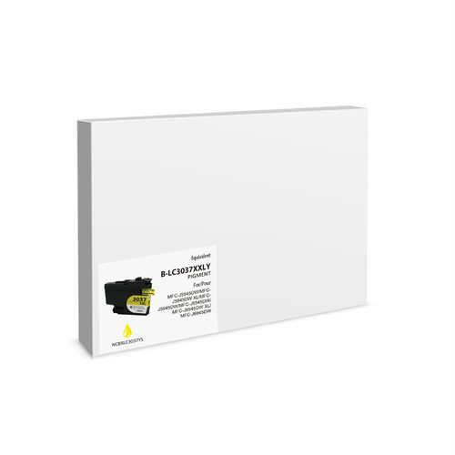Brother LC3037 Compatible Yellow Premium Ink