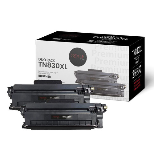 Brother TN830XL Compatible Premium Tone (Box of 2)