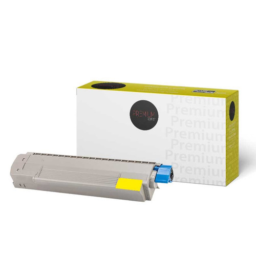 Okidata 45862824  Compatible Premium Tone Yellow