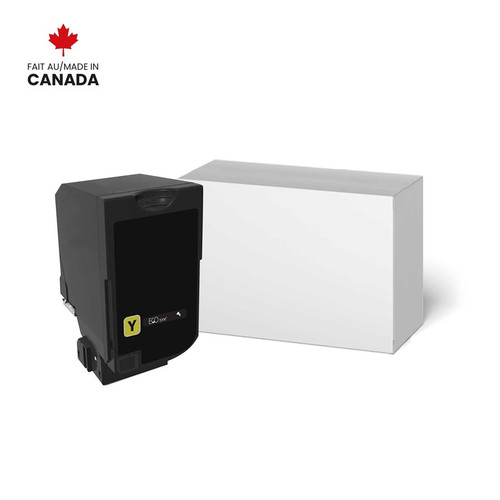 Lexmark 74C1SY0 Reman Ecotone Yellow