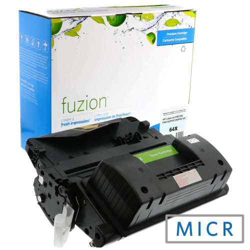 Fuzion HP CC364X (64X) Remanufactured MICR Toner Fuzion HP CC364X (64X) Remanufactured MICR Toner