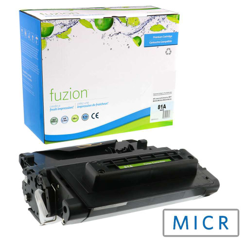 Fuzion HP CF281A (81A) Remanufactured MICR Toner Fuzion HP CF281A (81A) Remanufactured MICR Toner