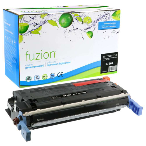 Fuzion HP C9720A (641A) Remanufactured Toner - Black Fuzion HP C9720A (641A) Remanufactured Toner - Black