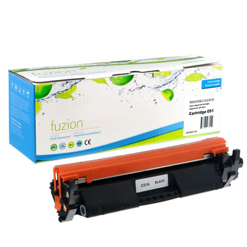 Fuzion Canon 2168C001 (051) Compatible Toner - Black
