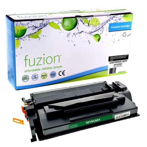 Fuzion Canon 3010C001 (057H) Compatible Toner High Yield - Black
