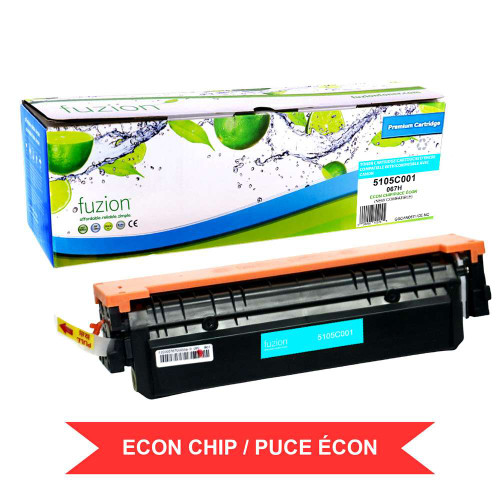 Fuzion Canon 5105C001 (067H) w/ ECON chip Compatible Toner High Yield - Cyan Fuzion Canon 5105C001 (067H) w/ ECON chip Compatible Toner High Yield - Cyan