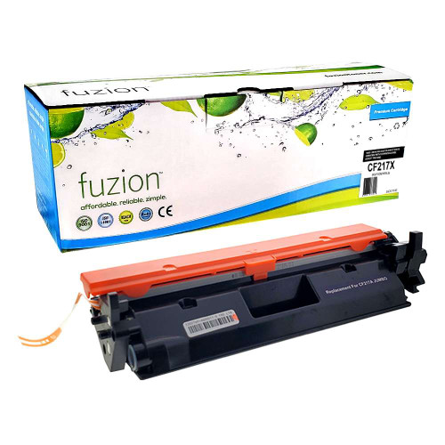 Fuzion HP CF217X (17X) Compatible Toner High Yield - Black