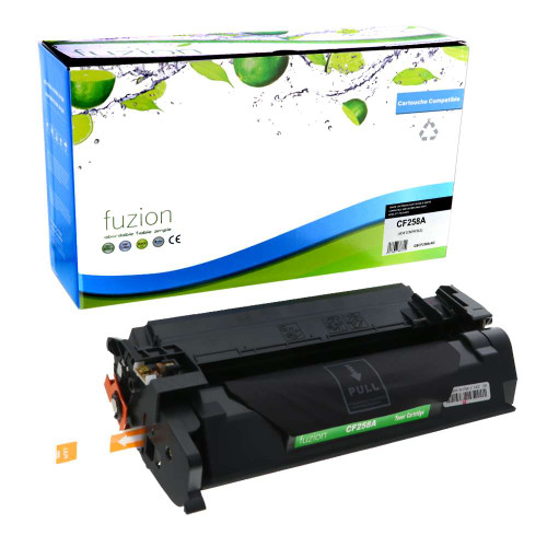 Fuzion HP CF258A (58A) Compatible Toner - Black Fuzion HP CF258A (58A) Compatible Toner - Black