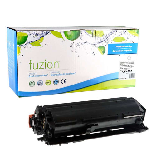 Fuzion HP CF450A (655A) Compatible Toner - Black Fuzion HP CF450A (655A) Compatible Toner - Black