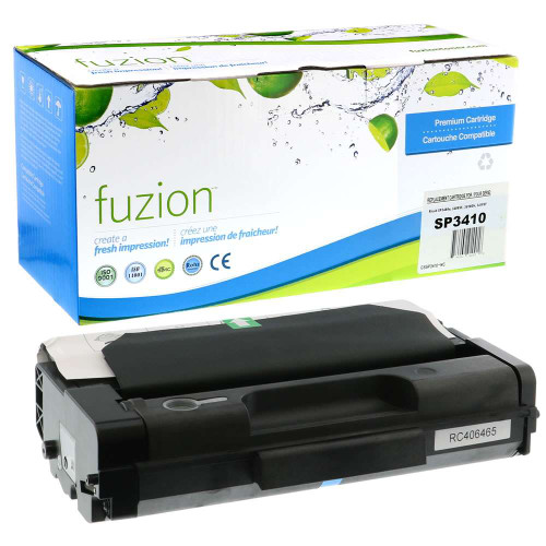 Fuzion Ricoh 406465 CompatibleToner - Black