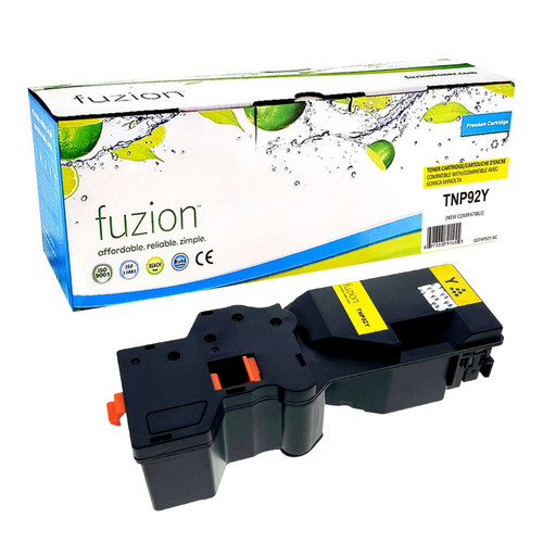 Fuzion Konica Minolta TNP92Y Compatible Toner - Yellow