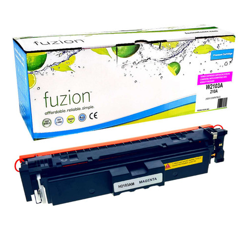 Fuzion HP W2103A (210A) Compatible Toner - Magenta Fuzion HP W2103A (210A) Compatible Toner - Magenta