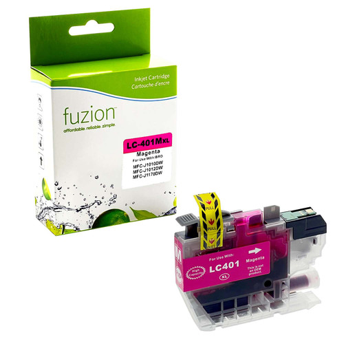 Fuzion Brother LC401XLMS Compatible Inkjet - Magenta Fuzion Brother LC401XLMS Compatible Inkjet - Magenta