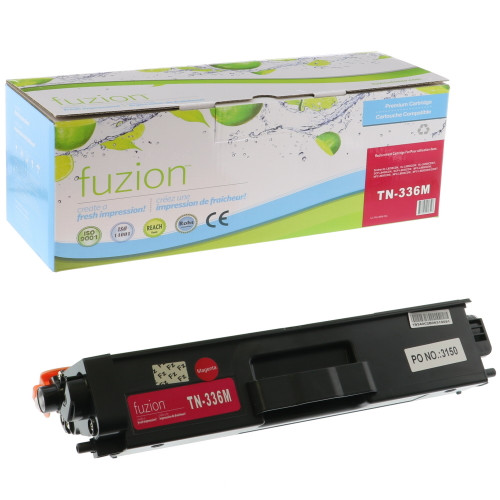 Fuzion Brother TN336M Compatible Toner High Yield - Magenta