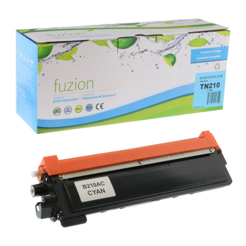 Fuzion Brother TN210C Compatible Toner - Cyan