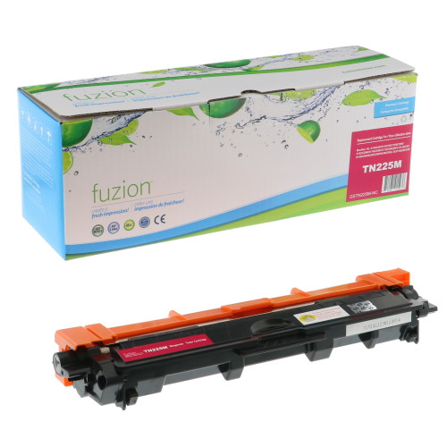 Fuzion Brother TN225M Compatible Toner High Yield - Magenta