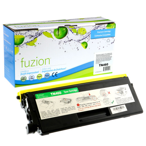 Fuzion Brother TN460/560/570 Compatible Toner High Yield - Black