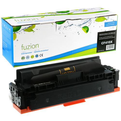 Fuzion HP CF410X (410X) Compatible Toner High Yield - Black
