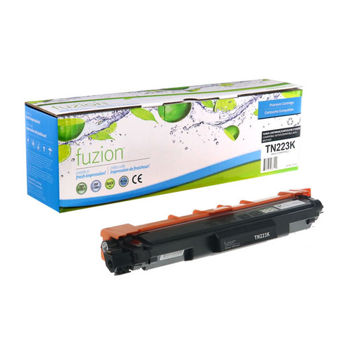Fuzion Brother TN223BK Compatible Toner - Black