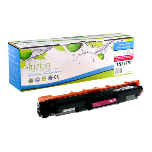 Fuzion Brother TN227M Compatible Toner High Yield - Magenta